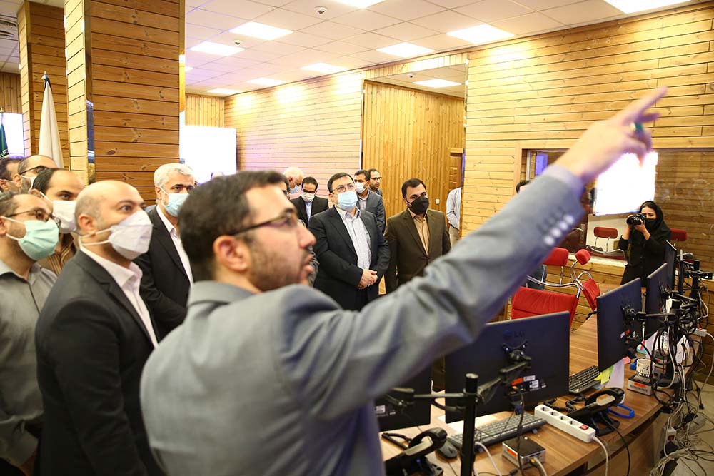 بازدید وزیر ارتباطات و رییس مرکز ملی فضای مجازی از مرکز ملی تبادل اطلاعات