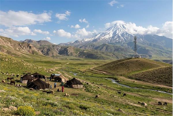 عشایر ساکن در دشت لار تحت پوشش ارتباطی قرار گرفتند