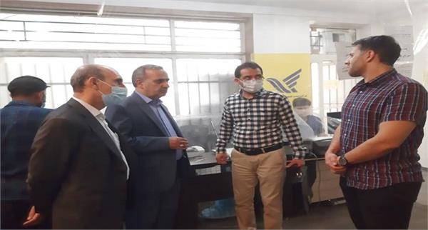 بازدید سرزده مدیرکل ارتباطات و فناوری اطلاعات استان تهران  از دفاتر پیشخوان