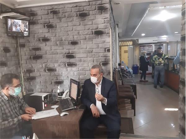 بازدید سر زده  مدیر کل ارتباطات و فناوری اطلاعات استان تهران از دفاتر پیشخوان