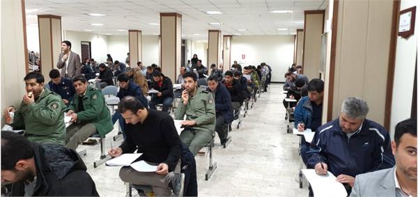مرحله سوم آزمون پایوران متقاضی دریافت مدرک مربیگری طرح مهارت آموزی سربازان انجام شد