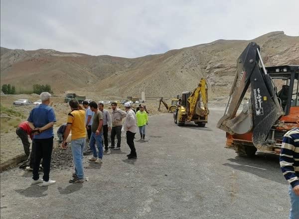 پایداری کامل پوشش ارتباطی مناطق سیل زده فیروزکوه